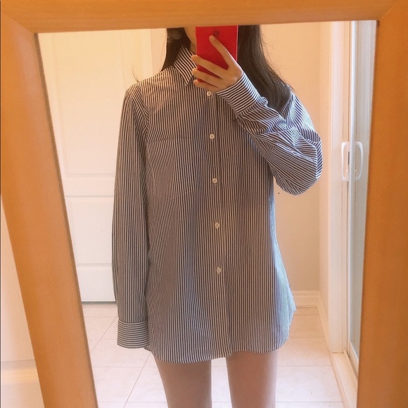 Comme Des Garçons CDG striped button up shirt - Picture 8 of 9